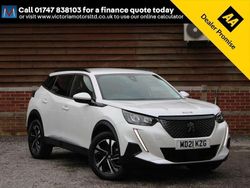 White Used 2021 Peugeot 2008 Allure SUV | £15,495 (Fair price)