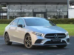 Silver Used 2022 Mercedes A250 AMG line Sedan | £21,200 (Good price)