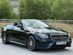 Black Used 2020 Mercedes E220 AMG line Cabriolet | £26,990 (Fair price)