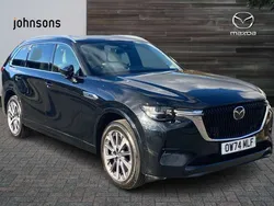 Black Used 2025 Mazda CX-80 Takumi-Line SUV | £45,888