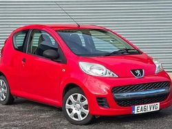 Red Used 2011 Peugeot 107 Hatchback | £2,250 (A bit pricey)