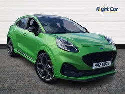 Mean green Used 2023 Ford Puma ST SUV | £19,999 (Fair price)