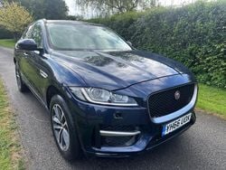 Blue Used 2016 Jaguar F-Pace R-Sport SUV | £7,750 (Fair price)