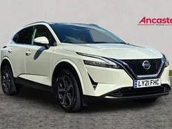 White Used 2021 Nissan Qashqai SUV | £19,975 (Fair price)