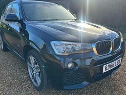 Black Used 2016 BMW X3 M Sport SUV | £15,995 (Fair price)