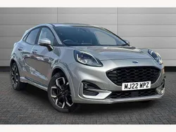 Silver Used 2022 Ford Puma Gen-E ST-Line X SUV | £14,395 (Fair price)