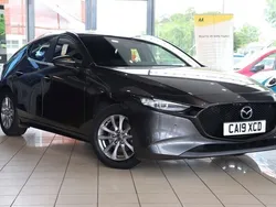 Grey Used 2019 Mazda 3 Luxury Hatchback | £13,460 (Fair price)