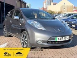 Grey Used 2017 Nissan Leaf Tekna Hatchback | £5,499 (Fair price)