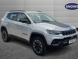 Grey Used 2022 Jeep Compass Trailhawk SUV | £17,965 (Fair price)