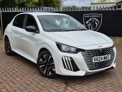 White Used 2024 Peugeot 208 Allure Hatchback | £13,797 (Fair price)