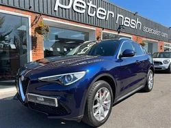 Blue Used 2018 Alfa Romeo Stelvio Edizione Speciale SUV | £19,995 (Fair price)