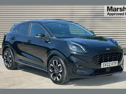 Black Used 2022 Ford Puma ST-Line X SUV | £18,844 (Fair price)