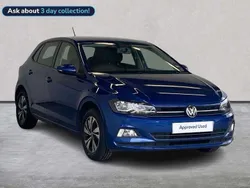 Blue Used 2021 VW Polo Match Hatchback | £14,502 (Fair price)