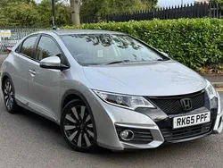 Silver Used 2015 Honda Civic SE Plus Hatchback | £6,595 (Fair price)