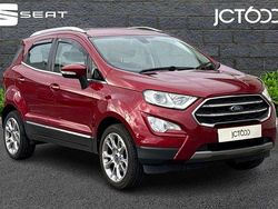 Red Used 2018 Ford Ecosport Titanium SUV | £8,461 (Fair price)