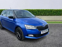 Blue Used 2021 Skoda Fabia Colour Edition Hatchback | £12,299 (Fair price)