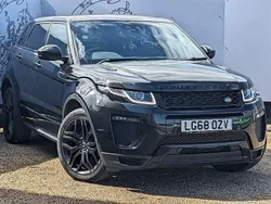 Black Used 2018 Land Rover Range Rover evoque HSE Dynamic SUV | £17,495 (Good price)