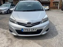 Silver Used 2012 Toyota Yaris Hatchback | £4,999 (Fair price)