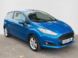 Blue Used 2015 Ford Fiesta Zetec Hatchback | £4,495 (A bit pricey)