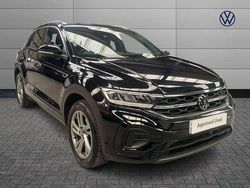Black Used 2023 VW T-Roc R-line SUV | £24,616 (Fair price)