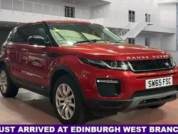 Red Used 2015 Land Rover Range Rover evoque SE Estate | £9,995 (Good price)