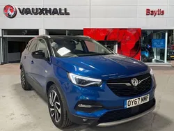Blue Used 2018 Vauxhall Grandland X Elite SUV | £9,509 (Fair price)