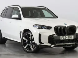 White Used 2024 BMW X5 M Sport SUV | £74,000 (Expensive)