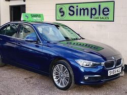 Blue Used 2015 BMW 320 Luxury Line Sedan | £8,250