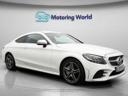 White Used 2020 Mercedes C300 AMG line Coupe | £19,400 (Good price)