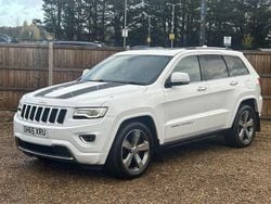 White Used 2015 Jeep Grand Cherokee Overland SUV | £11,900 (Fair price)