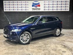 Blue Used 2017 Jaguar F-Pace Portfolio SUV | £11,995 (Fair price)