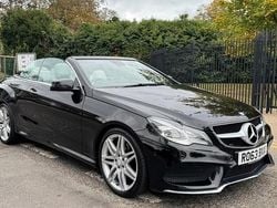 Black Used 2013 Mercedes E350 AMG Cabriolet | £8,295 (Fair price)