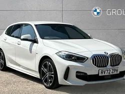 White Used 2022 BMW 118 M Sport Hatchback | £21,695 (Fair price)