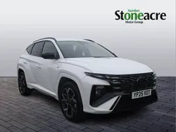 White New 2025 Hyundai Tucson N Line SUV | £33,995 (Good price)