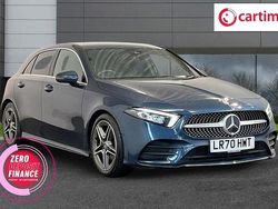 Blue Used 2020 Mercedes A200 AMG line Hatchback | £18,990 (Fair price)