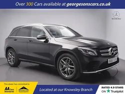 Black Used 2017 Mercedes GLC220 AMG line SUV | £18,000 (Fair price)