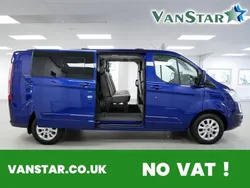 Blue Used 2018 Ford Transit Custom Limited Estate | £21,989 (Super price)