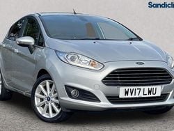 Moondust silver (premium) Used 2017 Ford Fiesta Titanium Hatchback | £7,096 (Good price)