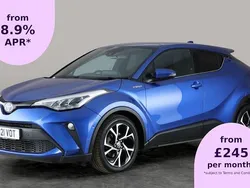 Blue Used 2021 Toyota C-HR Design SUV | £17,228 (Fair price)