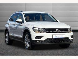 Pure white Used 2020 VW Tiguan Match SUV | £18,495 (Fair price)