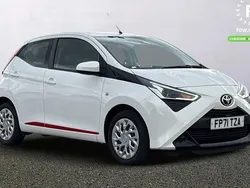 White Used 2021 Toyota Aygo X-play Hatchback | £10,399 (Fair price)