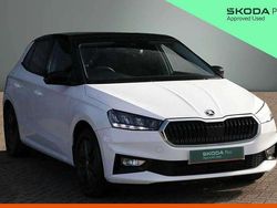 Candy white black magic pearl effect Used 2022 Skoda Fabia Colour Edition Hatchback | £14,472 (Fair price)