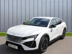 White Used 2023 Peugeot 408 GT Sedan | £21,969 (Fair price)