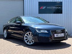 Blue Used 2014 Audi A7 Advanced Hatchback | £8,990 (Good price)