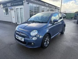 Blue Used 2013 Fiat 500S S Hatchback | £3,695 (Fair price)
