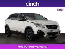 White Used 2017 Peugeot 3008 Allure SUV | £10,399 (Fair price)