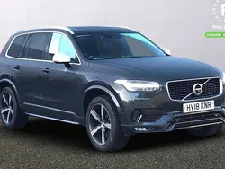 Grey Used 2018 Volvo XC90 R-Design SUV | £27,499 (Fair price)