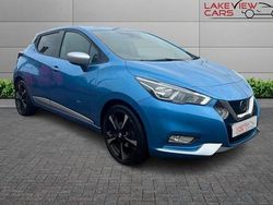 Blue Used 2017 Nissan Micra N-Connecta Hatchback | £6,645 (Fair price)