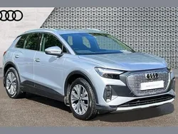 Silver Used 2021 Audi Q4 e-tron Sport SUV | £21,390 (Good price)