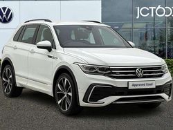 White Used 2023 VW Tiguan R-line SUV | £27,653 (Fair price)